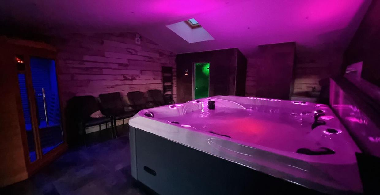 Gites de La Croisée des Chemins - Piscine Chauffée - Spa, Hammam et Sauna Izeaux Extérieur photo