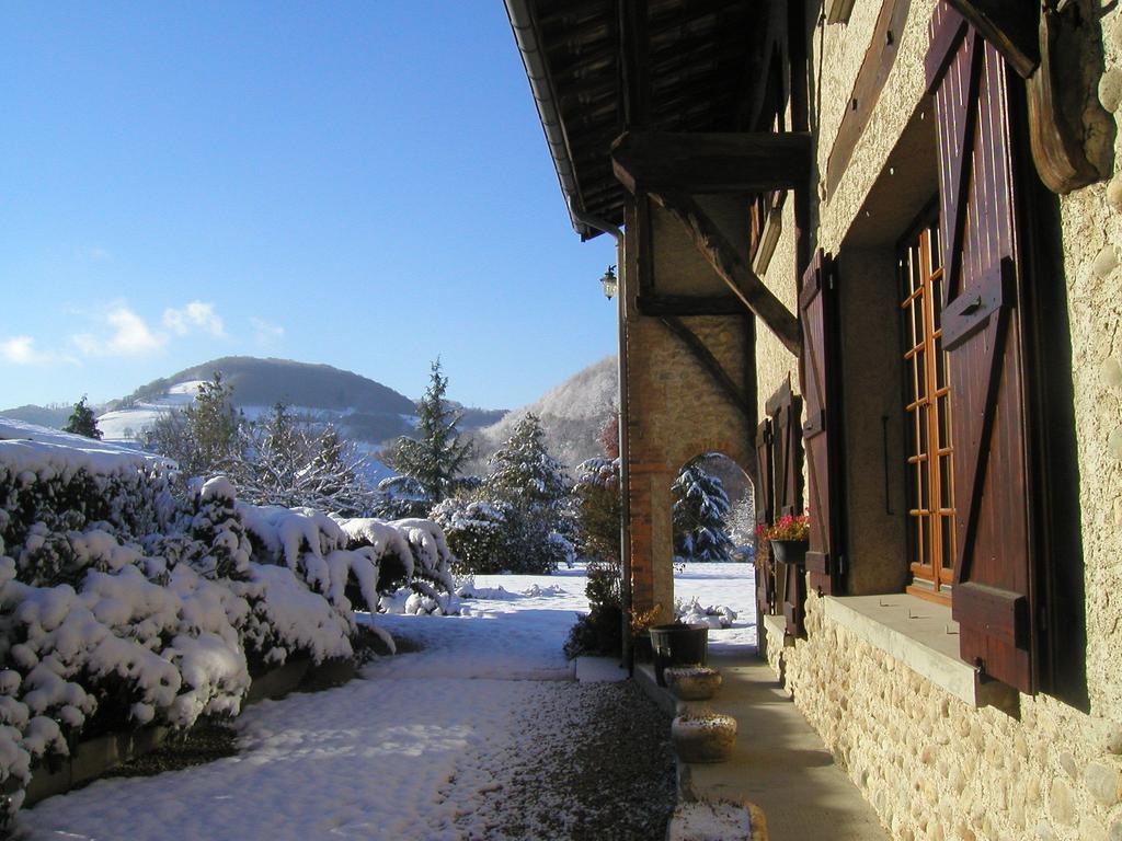 Gites de La Croisée des Chemins - Piscine Chauffée - Spa, Hammam et Sauna Izeaux Extérieur photo